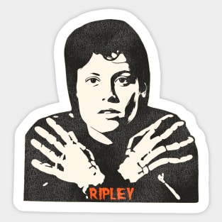 THE RIPLEY GHOST Sticker